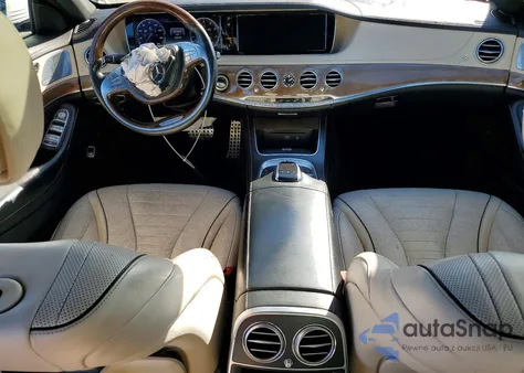 2016 Mercedes-Benz S 550 z USA, uszkodzony, nr VIN WDDUG8CB9GA221633